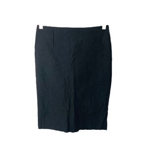 Charlotte Russe Women's Knee Length Pencil Skirt Black Size Large X 22”